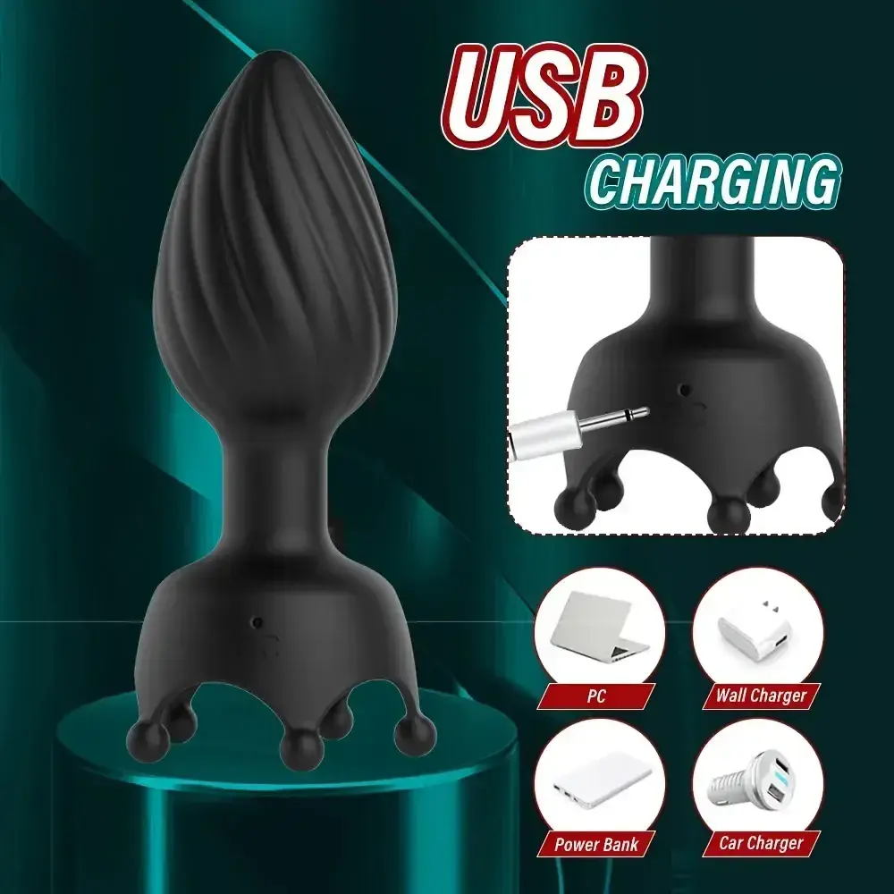 wasserdicht anal vibrator abs silikon
