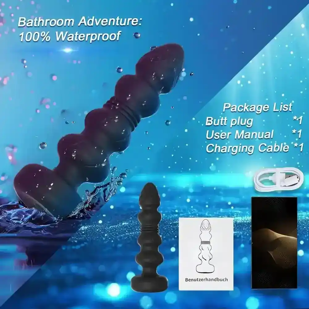 wasserdichter fernbedienungs dildo