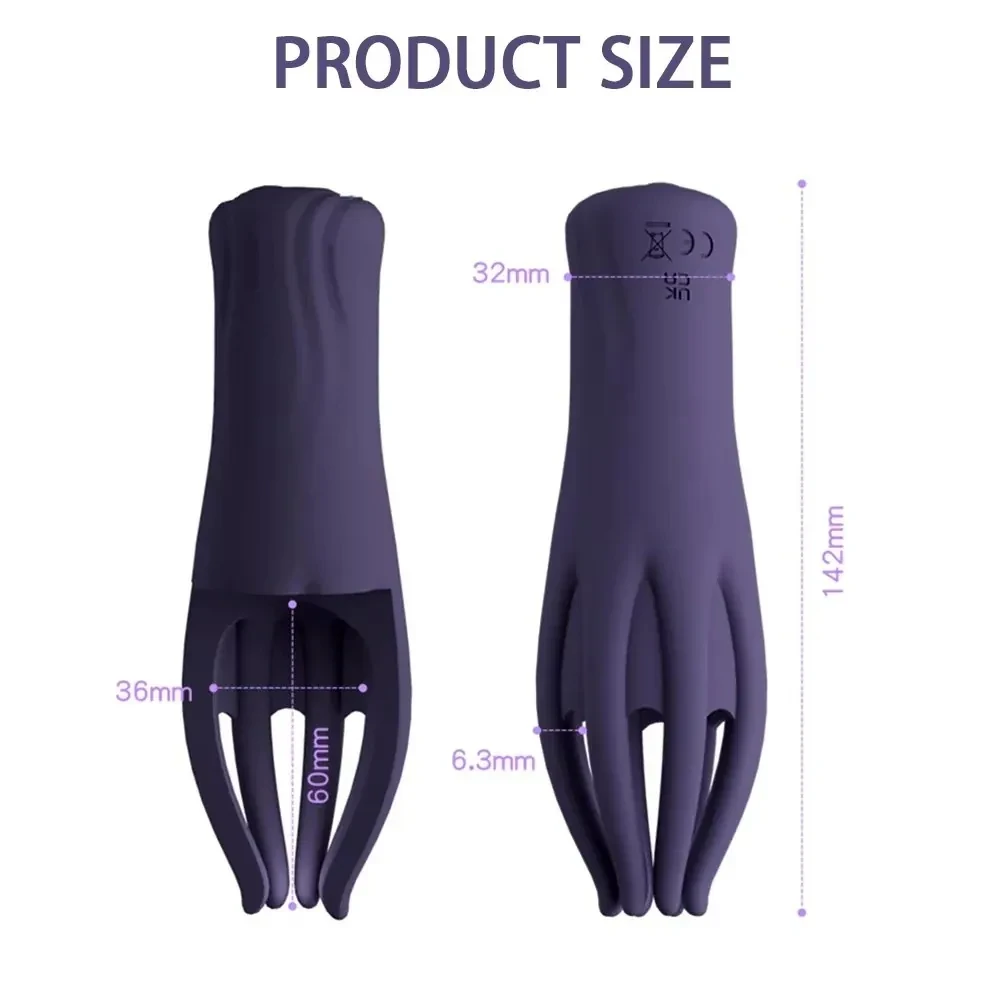 wasserdichter glans stimulator für frauen