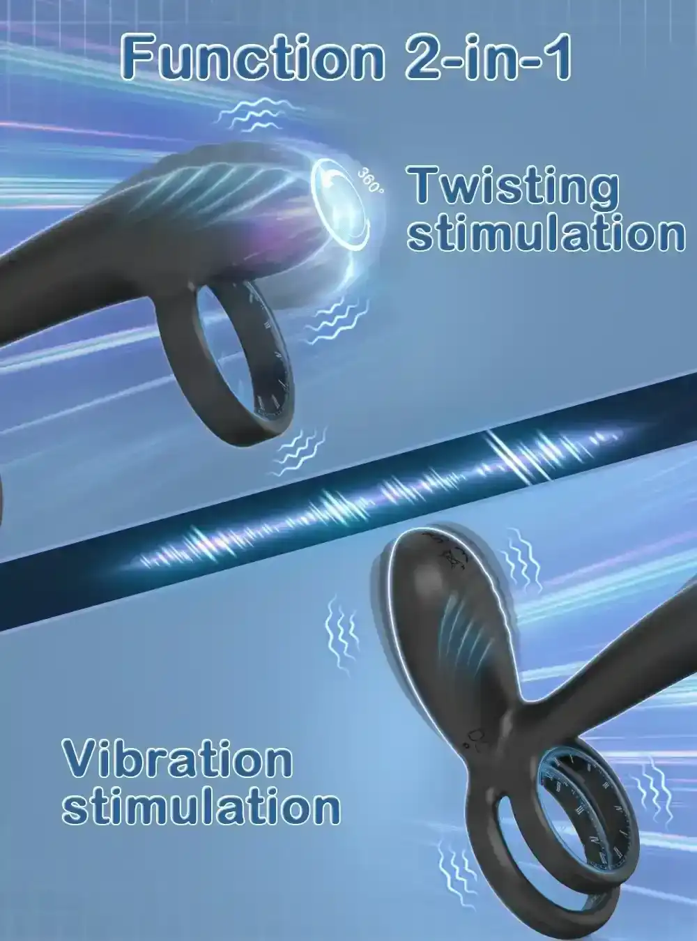 wasserdichter partner vibrator silikon