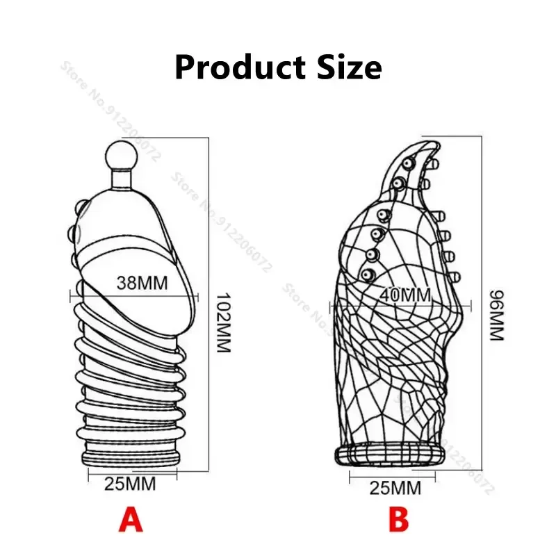 wasserdichter penis sleeve silikon
