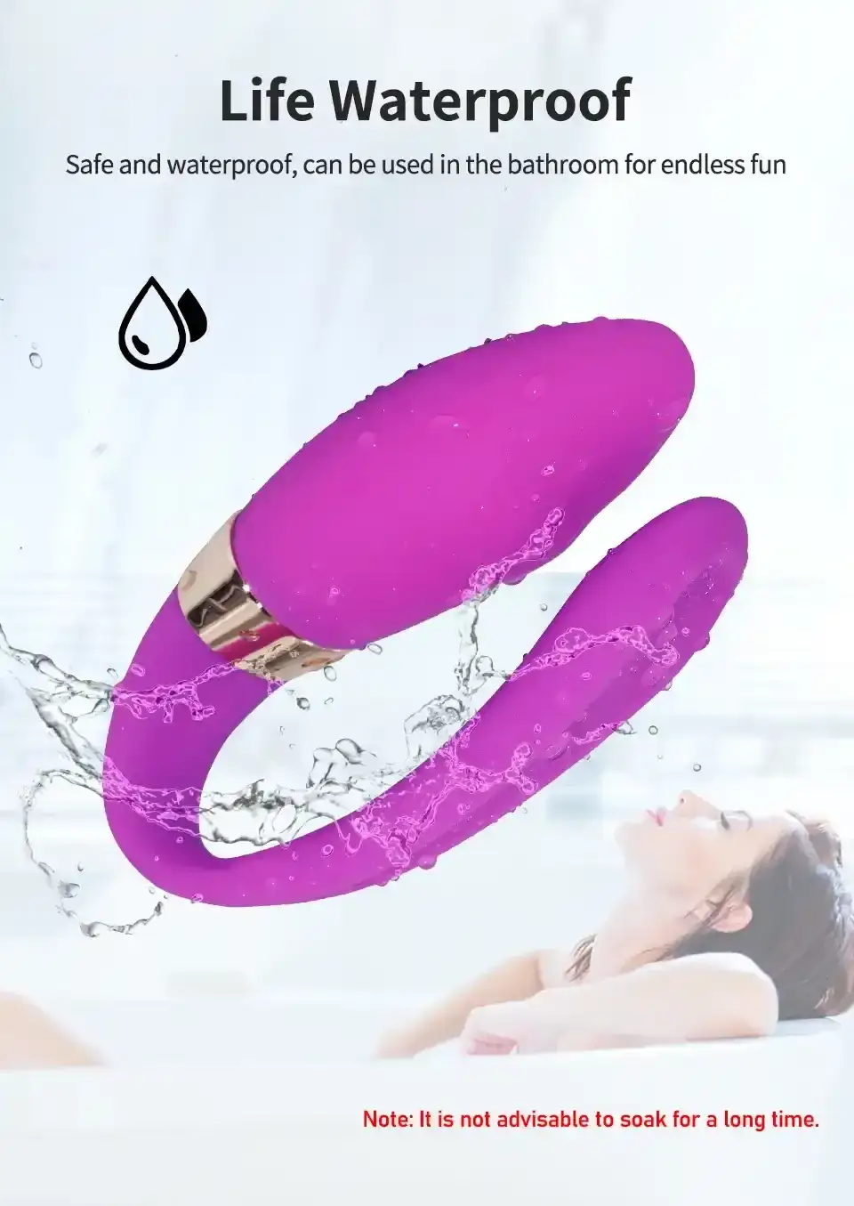 wasserdichter prostata vibrator usb