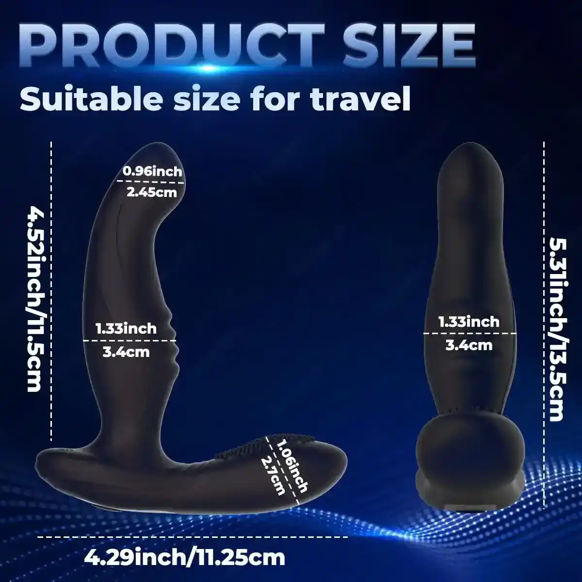 wasserfester anal plug usb aufladbar