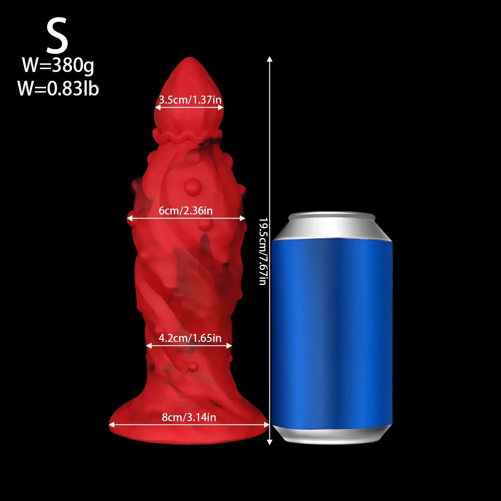 weicher anal dilatator saugnapf
