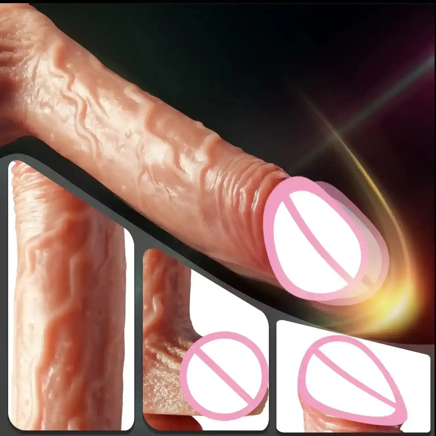 weicher dildo silikon 16cm