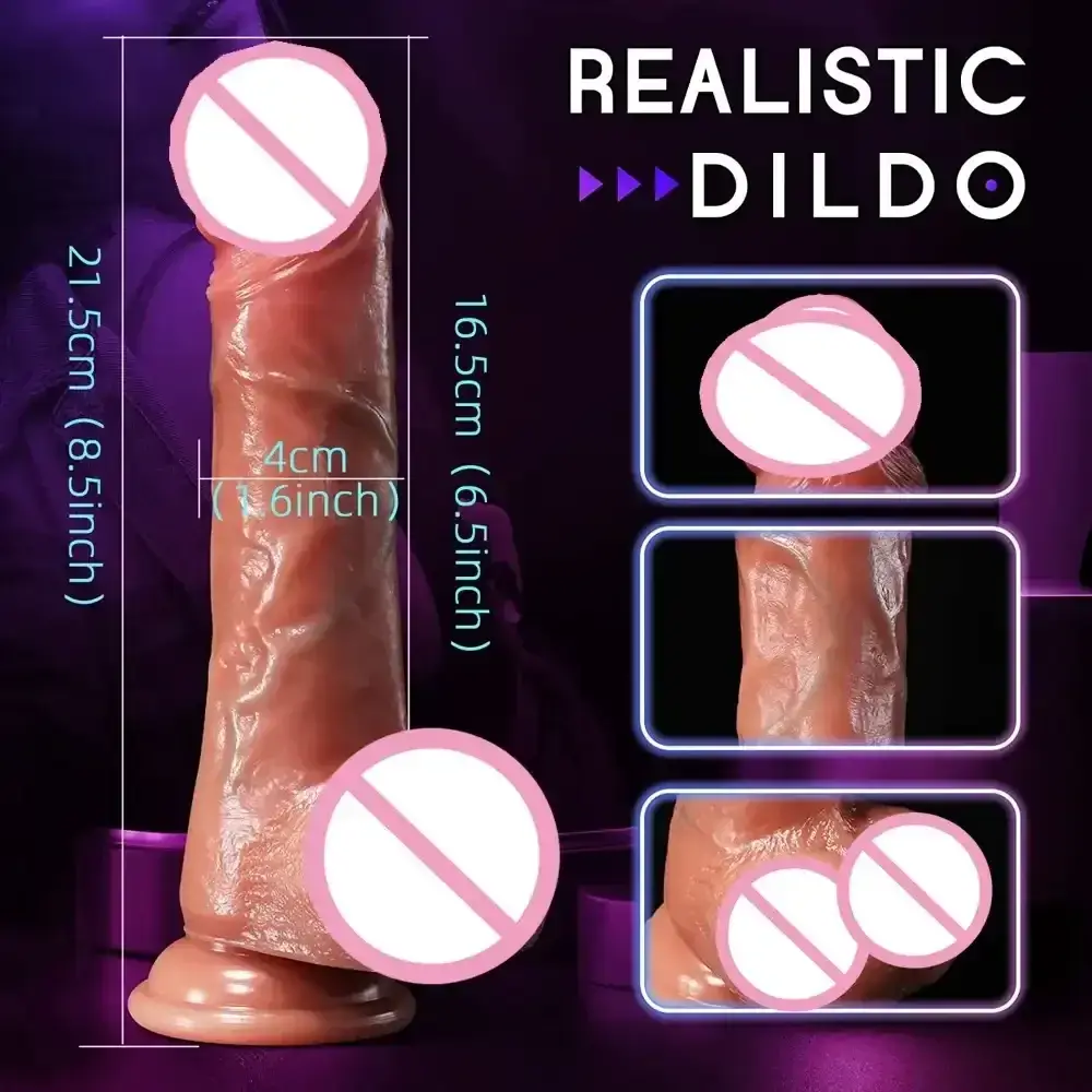 weicher silikon dildo mit klitorisstimulation