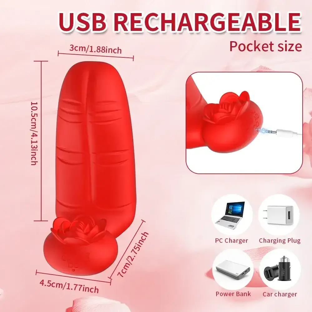 wiederaufladbarer g punkt stimulator rosa