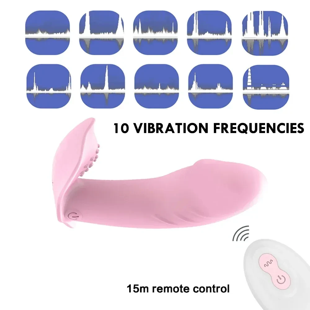 wiederaufladbarer schmetterlings vibrator 10 frequenzen