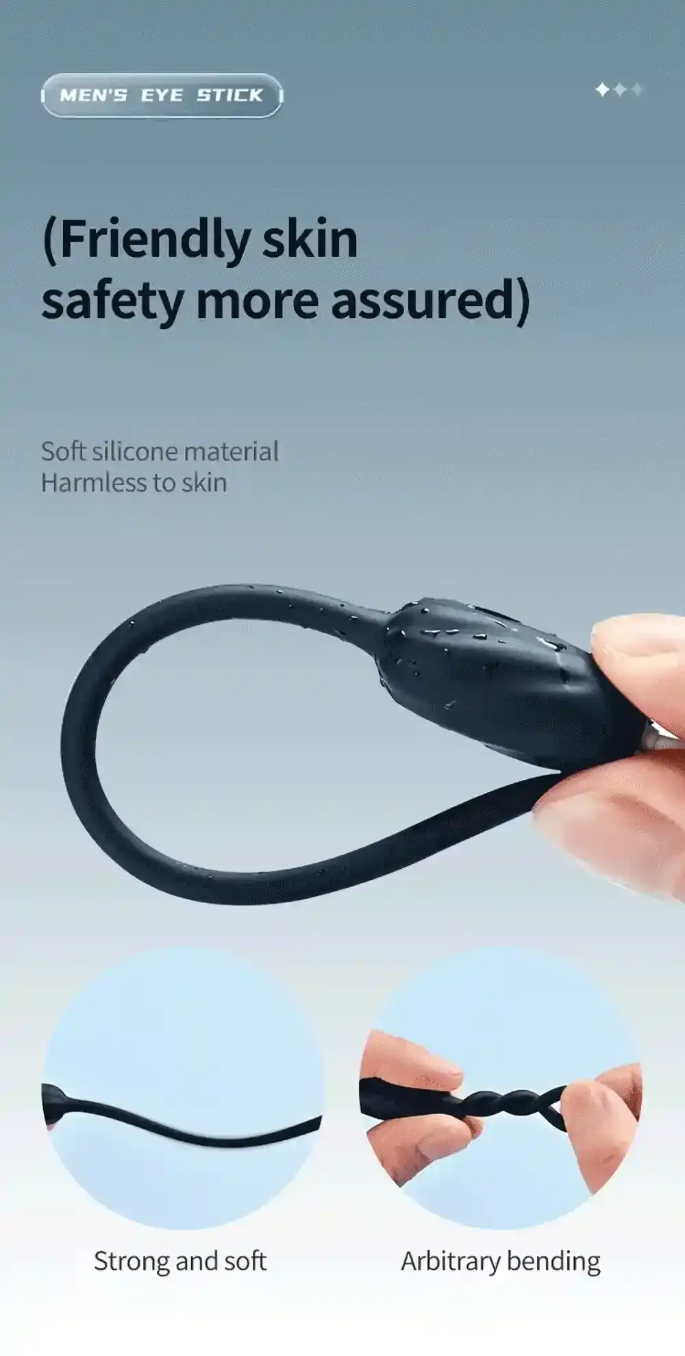 wiederaufladbarer urethra toy usb